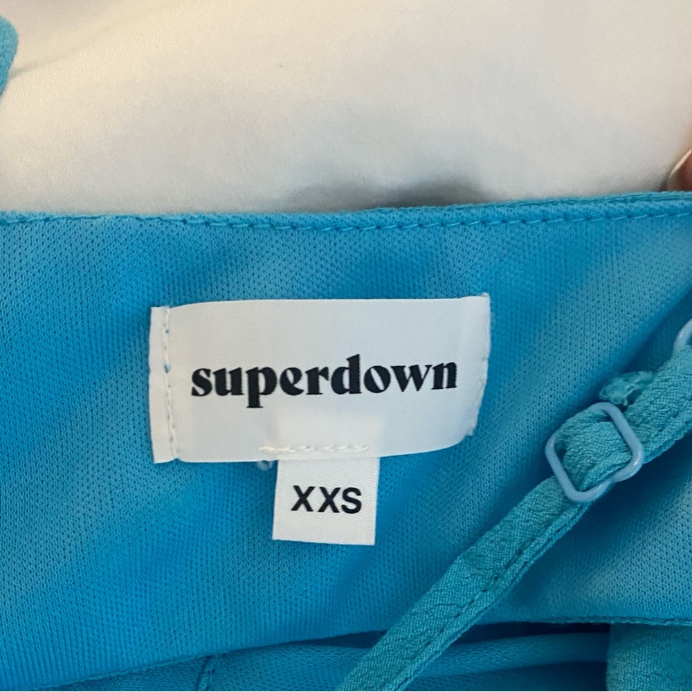 Superdown Revolve Blue Mini Dress - image 5